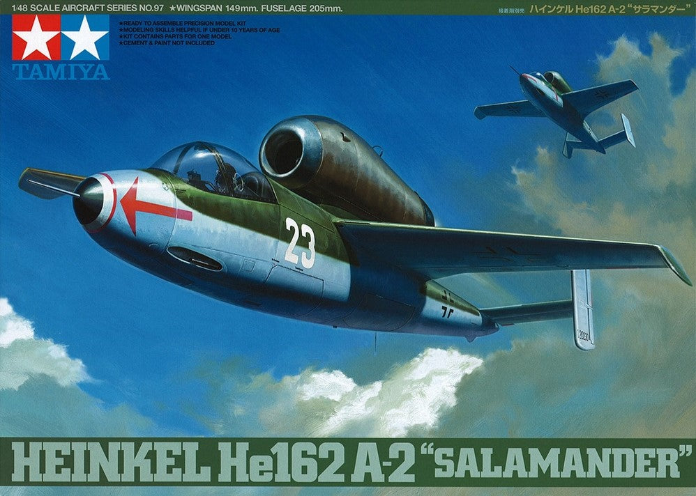 TAMIYA (1/48) Heinkel He 162 A-2 "Salamander"