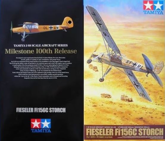 TAMIYA (1/48) Fieseler Fi 156C Storch