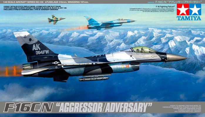 TAMIYA (1/48) F-16C/N "Aggressor/Adversary"