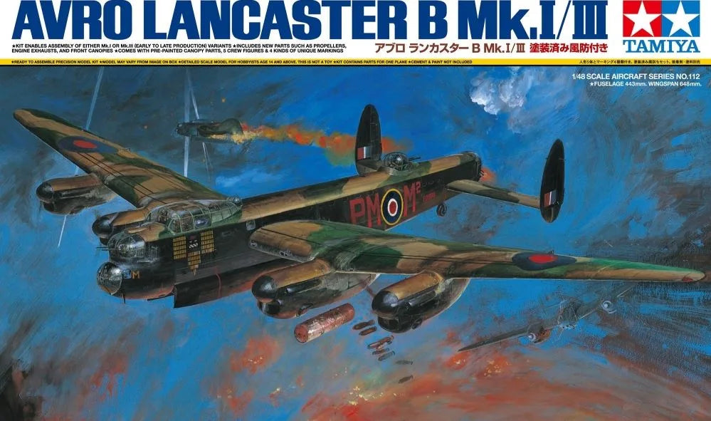 TAMIYA (1/48) Avro Lancester B Mk I/III