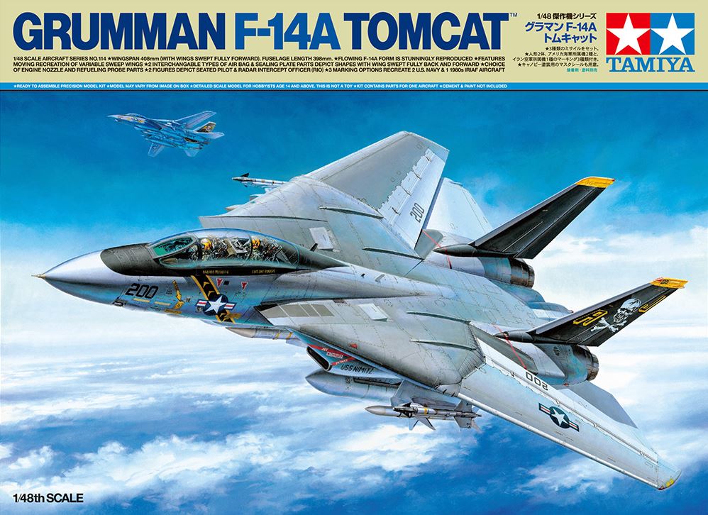 TAMIYA (1/48) Grumman F-14A Tomcat