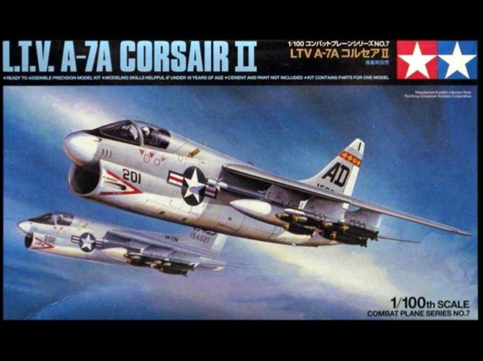 TAMIYA (1/100) L.T.V A-7A Corsair II