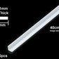 TAMIYA Clear Plastic Beams 3mm L-Shaped x 400 mm