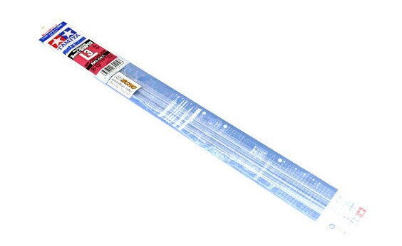 TAMIYA Construction Series Clear Plastic Beams 3mm L-Shaped x 400 mm