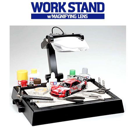 TAMIYA Work Station w/Magnifying Lens