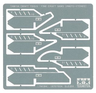 TAMIYA Fine Craft Saws (Photo-Etched)
