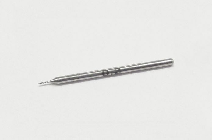 TAMIYA Fine Pivot Drill Bit 0.2mm (Shank Dia. 1.0mm)