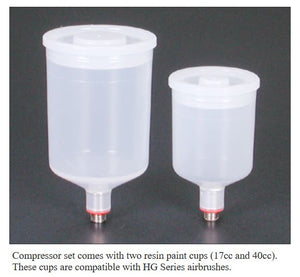 TAMIYA Baisc Air Comprerssor with Airbrush