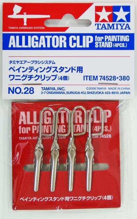 TAMIYA Tamiya Airbrush System Alligator Clip for Painting Stand (4pcs)