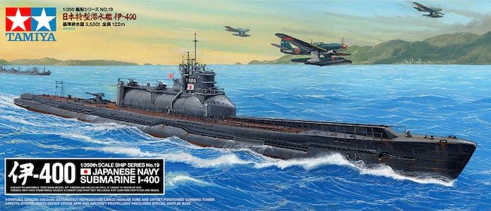 TAMIYA (1/350) Japanese Navy Submarine I-400