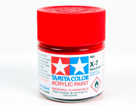 TAMIYA X-7 Red Gloss (Bote Grande 23ml)