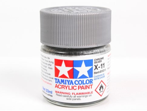 TAMIYA X-11 Chrome Silver Gloss (Bote Grande 23ml)