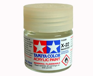 TAMIYA X-22 Clear (Bote Grande 23ml)