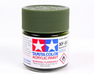 TAMIYA XF-58 Flat Olive Green (Bote Grande 23ml)