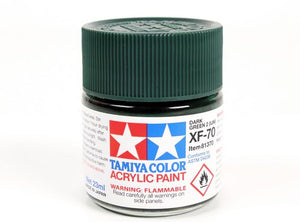 TAMIYA XF-70 Flat Dark Green (Bote Grande 23ml)