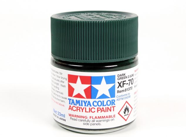 TAMIYA XF-70 Flat Dark Green (Bote Grande 23ml)