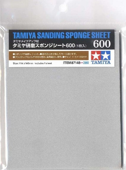 TAMIYA Polishing Sanding Sponge Sheet P600