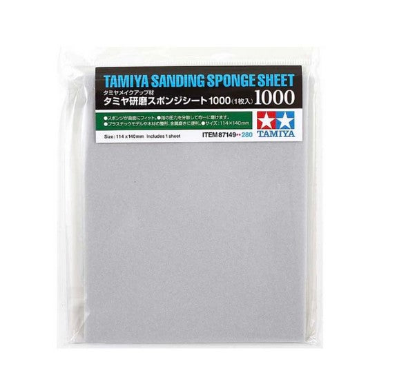 TAMIYA Polishing Sanding Sponge Sheet P1000