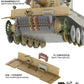 BORDER MODEL (1/72) Tiger I Early Das Reich Division (Battle of Kursk)