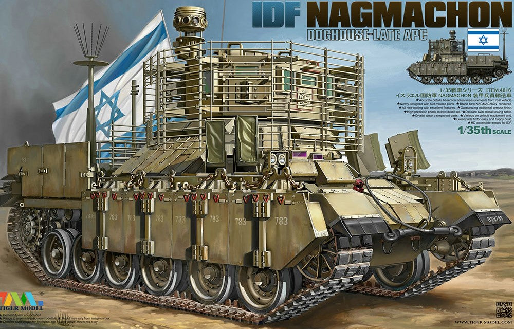 TIGER MODEL (1/35) IDF Nagmachon Doghouse-Late APC