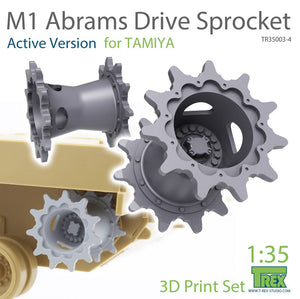 T-REX (1/35) M1 Abrams Sprocket Set A (Active Version)for TAMIYA