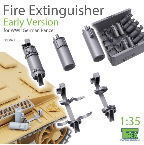 T-REX (1/35) WWII German Panzer Fire Extinguisher Early Version