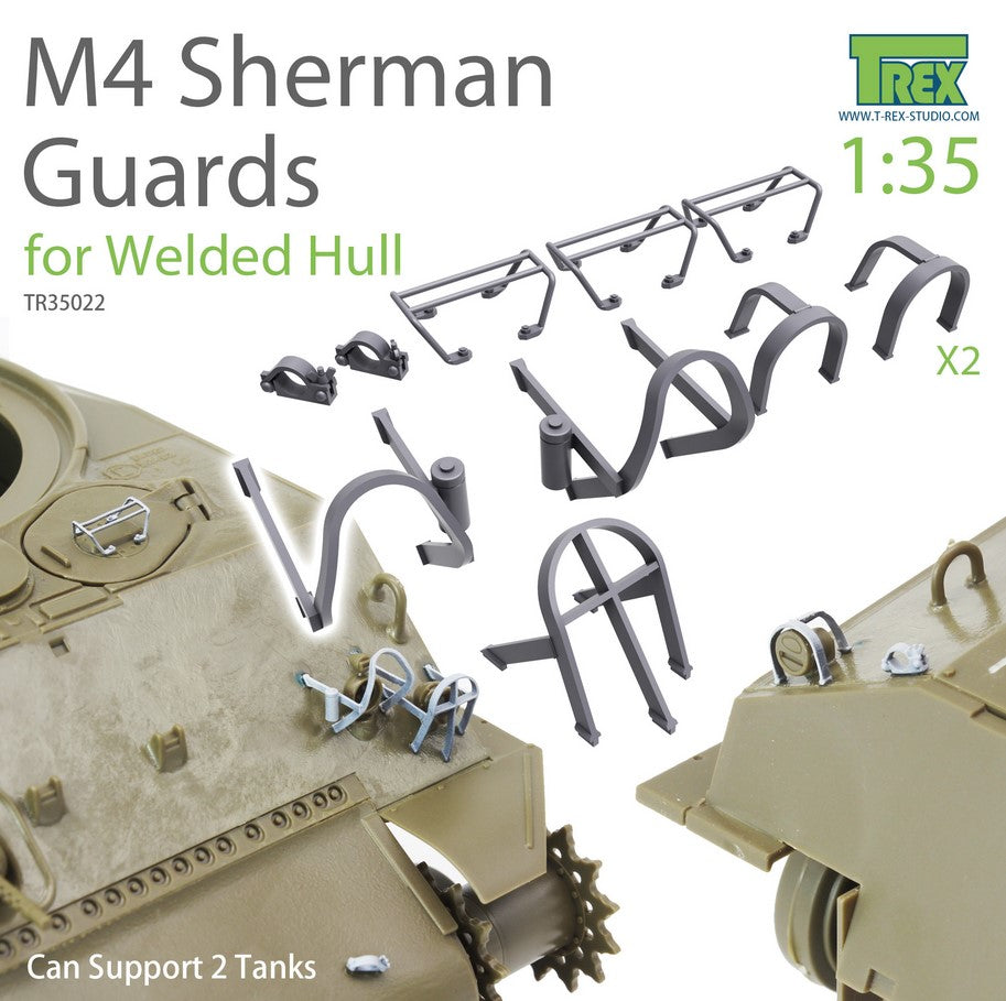 T-REX (1/35) M4 Sherman Guards Set (for Welded Hull)