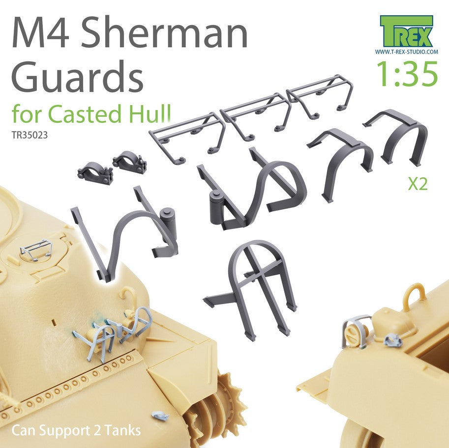 T-REX (1/35) M4 Sherman Guards Set (for Casted Hull)