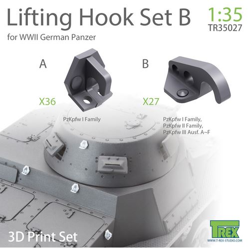 T-REX (1/35) WWII German Lifting Hook Set B