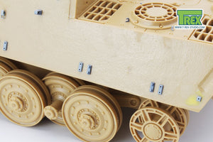 T-REX (1/35) WWII German King Tiger / Jagdtiger Spare Track & Side Skirt Set