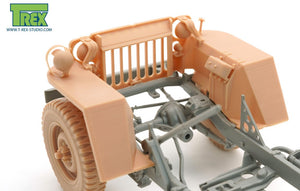 T-REX (1/35) Griglia Willys MB con parafanghi Set per TAKOM