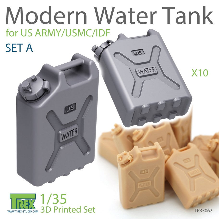 T-REX (1/35) Modern Water Tank Set A for US ARMY/USMC/IDF