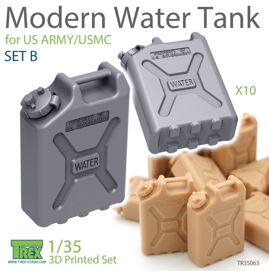 T-REX (1/35) Modern US Fuel Tank Set B "20L" Marking