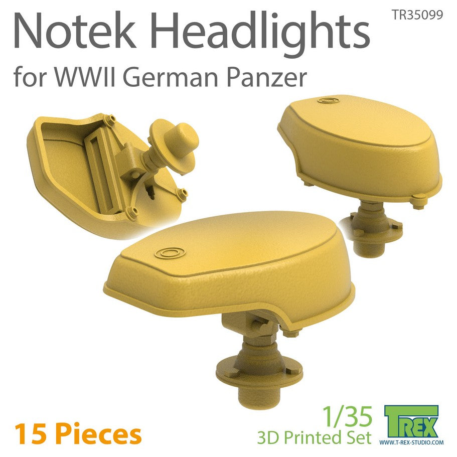 T-REX (1/35) Notek Headlights for WWII German Panzer