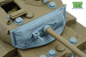 T-REX (1/35) Comet Shield Canvas Cover Late Type für TAMIYA