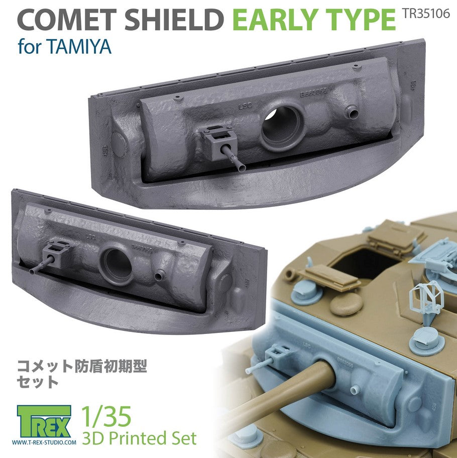 T-REX (1/35) Comet Shield Early Type for TAMIYA
