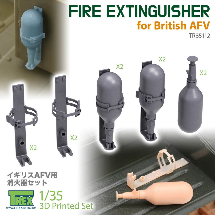 T-REX (1/35) British AFV Fire Extinguisher Set