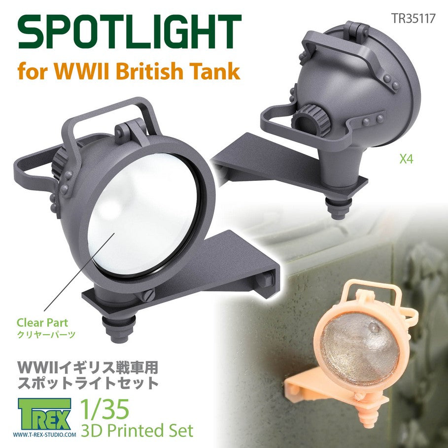 T-REX (1/35) WWII British Tank Spotlight