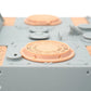 T-REX (1/35) Cooling Air Intake/Exhaust Armor Guards w/Mesh for Panther G Early/Mid Pattern B