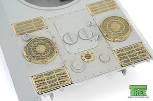 T-REX (1/35) Cooling Air Intake/Exhaust Armor Guards w/Mesh for Panther Ausf.D Early