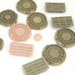 T-REX (1/35) Cooling Air Intake/Exhaust Armor Guards w/Mesh for Panther Ausf.D Early