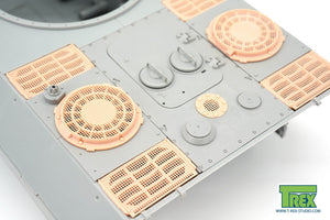 T-REX (1/35) Cooling Air Intake/Exhaust Armor Guards w/Mesh Pattern A for Panther Ausf.D/A