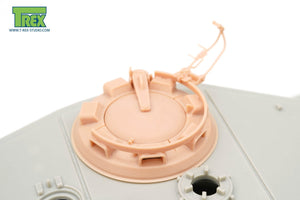 T-REX (1/35) King Tiger Cupola Weld Attached Type w/Drain Slits for Hobby Boss
