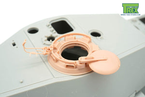 T-REX (1/35) King Tiger Cupola Weld Attached Type w/Drain Slits for Hobby Boss