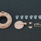 T-REX (1/35) King Tiger Cupola à souder avec fentes de drainage pour Hobby Boss