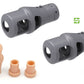 T-REX (1/35) Muzzle Brake for 88mm KwK/Pak Late Type 1 (4 Pieces)