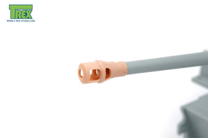 T-REX (1/35) Muzzle Brake for 88mm KwK/Pak Late Type 2 (4 Pieces)