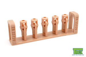 T-REX (1/35) 75mm Gun Muzzle Brake for Panther Ausf.G (5 Pieces)