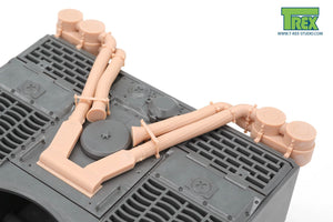 T-REX (1/35) Tiger I Air Pre-Cleaner Intake Pipe Type A
