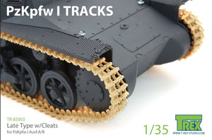 T-REX (1/35) PzKpfw I Tracks Late Type w/Cleats for Ausf.A/B